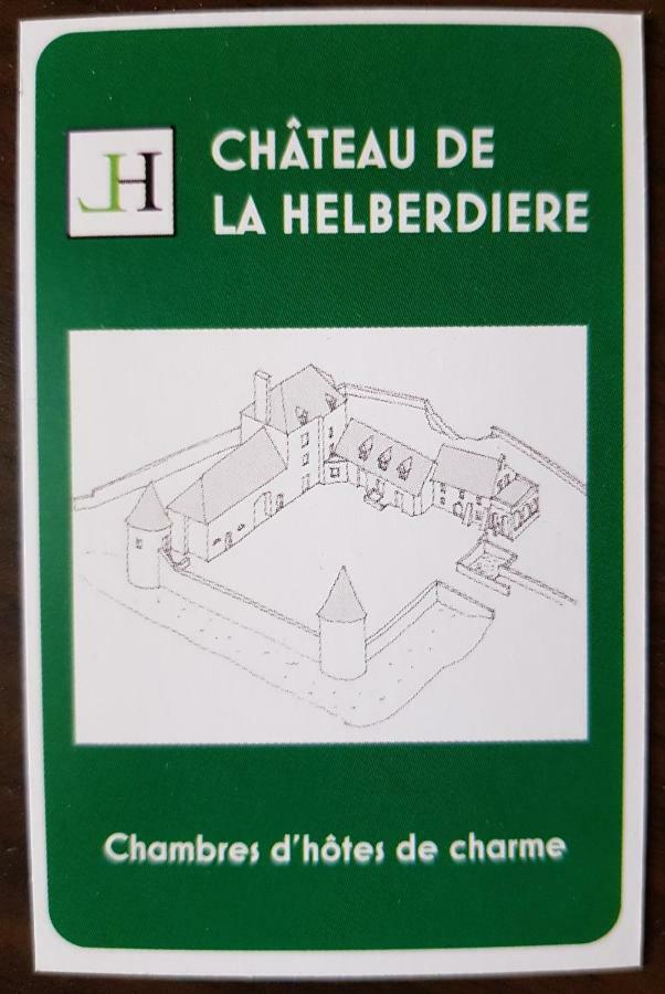 Logis De La Helberdiere Cossé-en-Champagne Exteriör bild