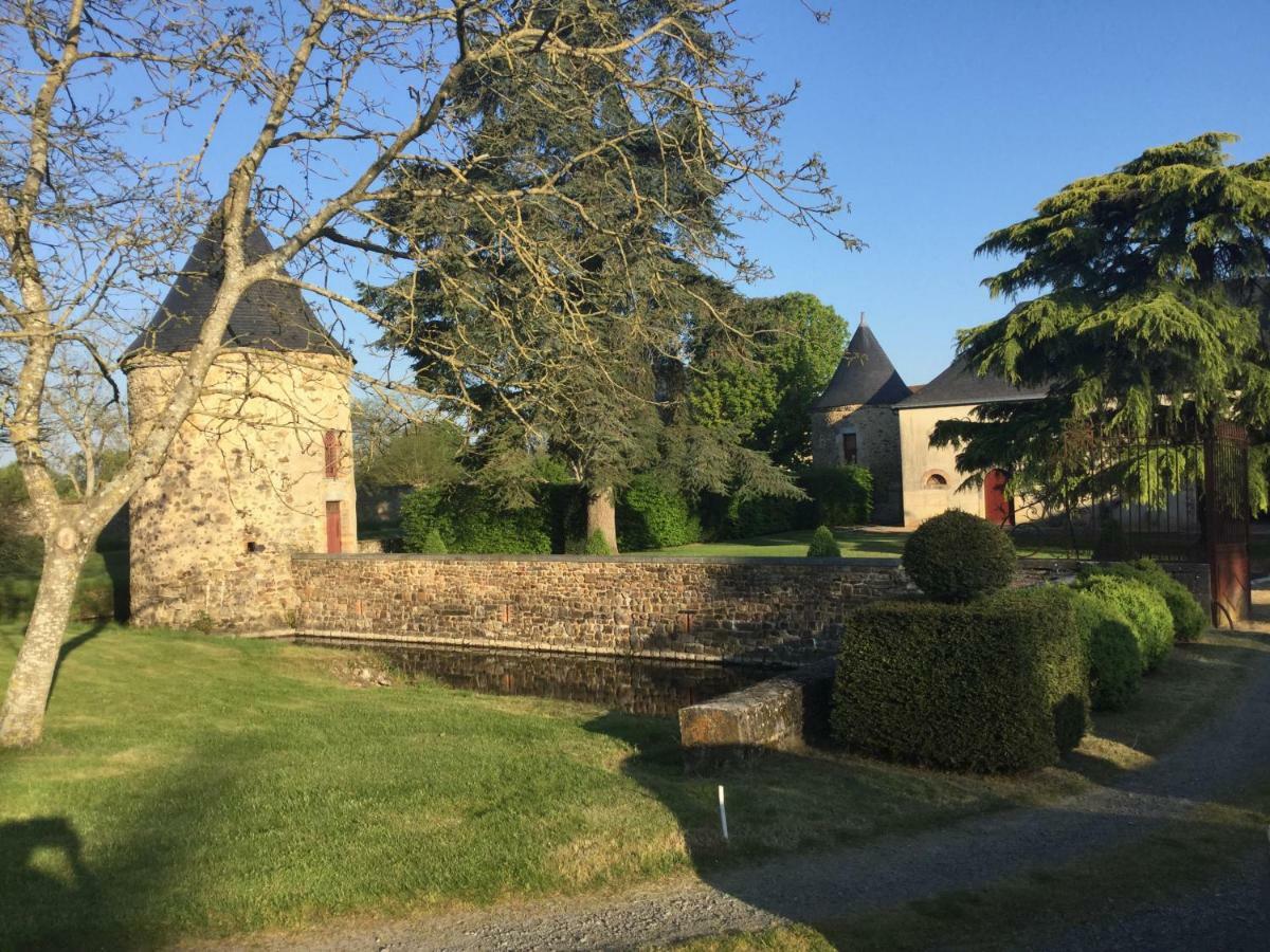 Logis De La Helberdiere Cossé-en-Champagne Exteriör bild